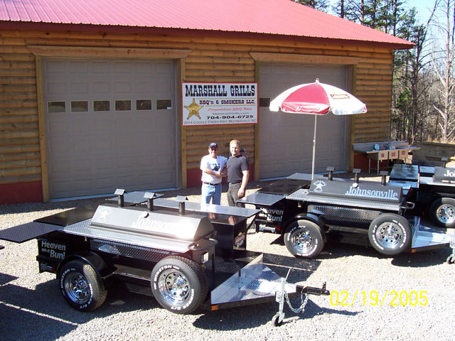 Custom Cooker Grill Smoker Trailers